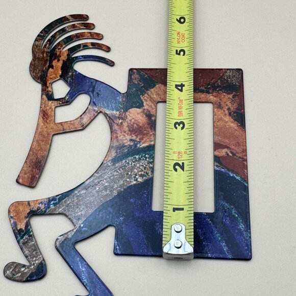 Lazart Kokopelli Reversible Metal Rocker Switch Cover Southwest Fertility - Picture 5 of 5